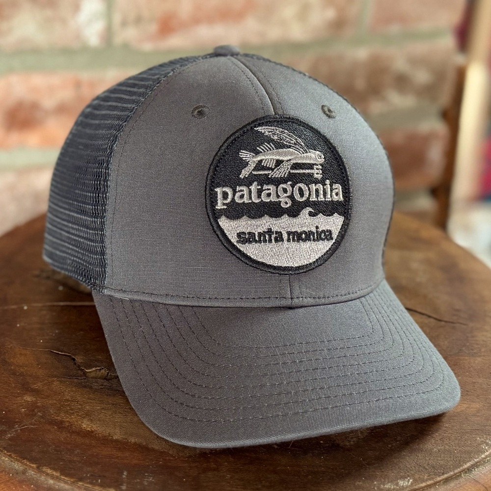 Patagonia - EXCELLENT! RARE! “Santa Monica - Flying Fish” Store Exclusive! Gray